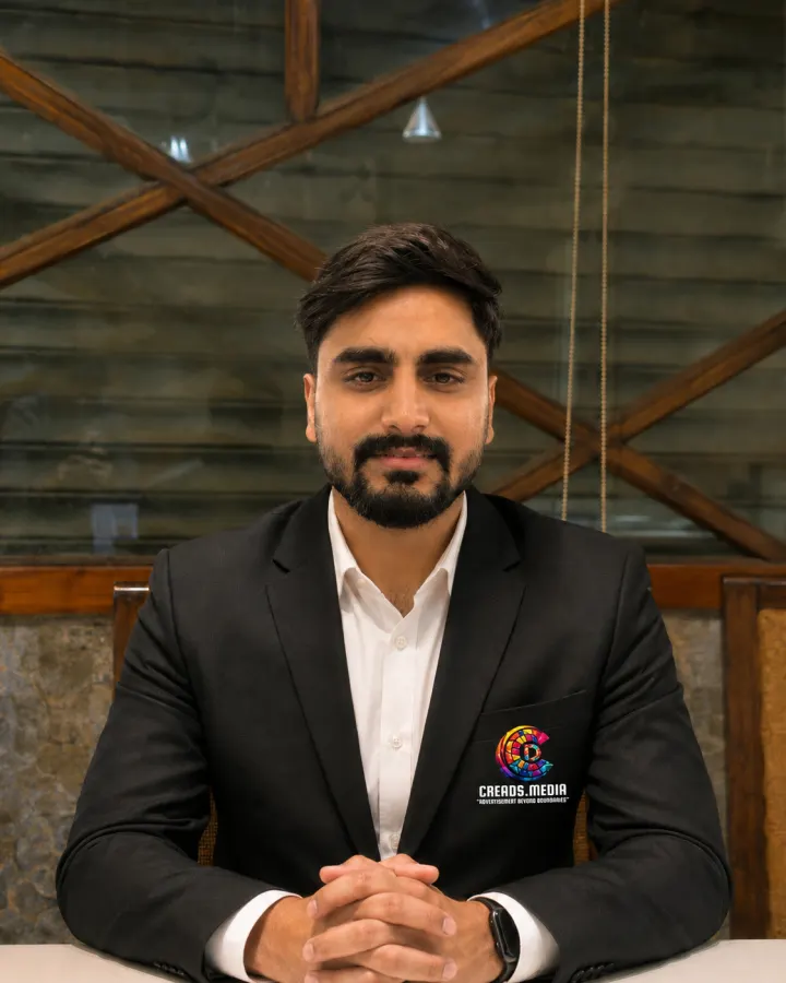 Akshay Yadav, Founder of Creads Media